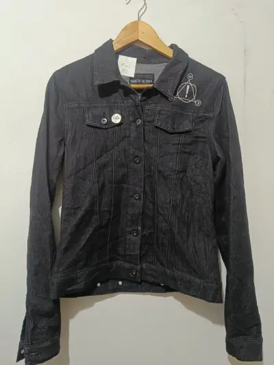 Chaqueta de mezclilla Panic! At The Disco negra - miniatura 1