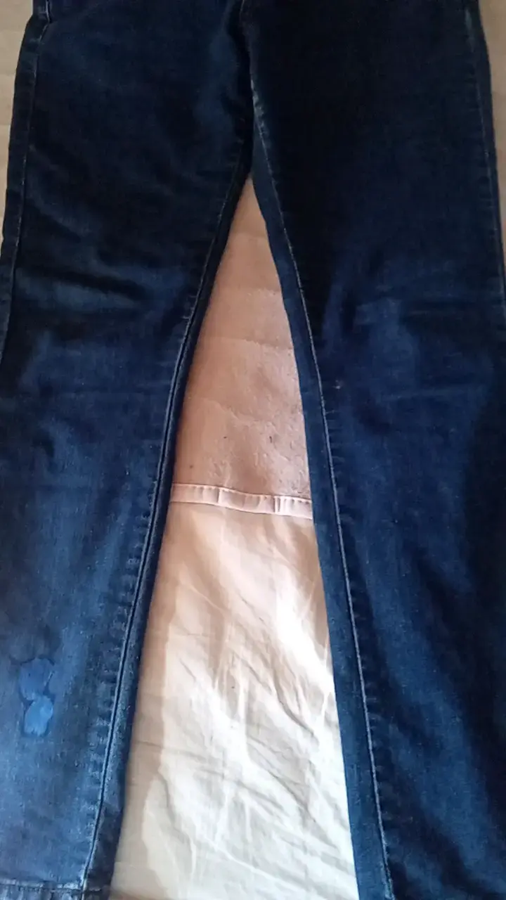 Jeans azul oscuro para mujer en buen estado - 2