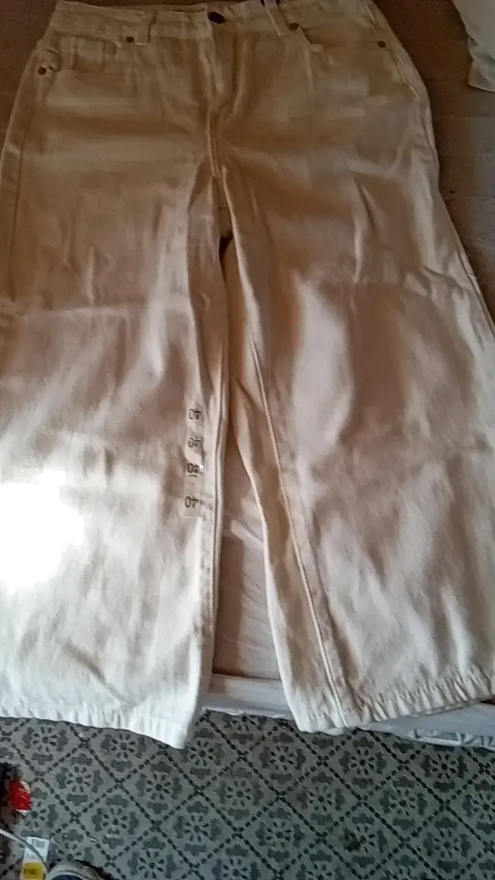Pantalones blancos de mujer Freedom 1985