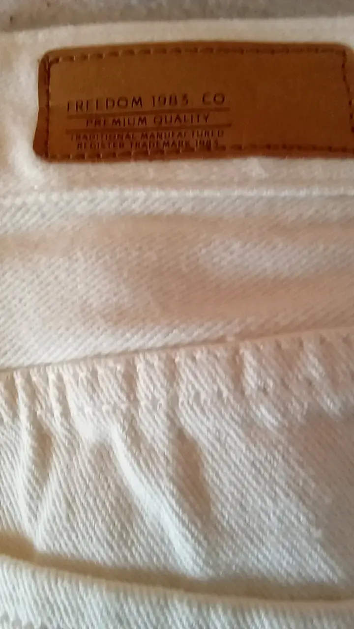 Pantalones blancos de mujer Freedom 1985 - 4