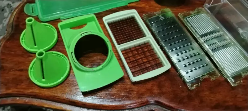 Cortador de Verduras Multifuncional Verde