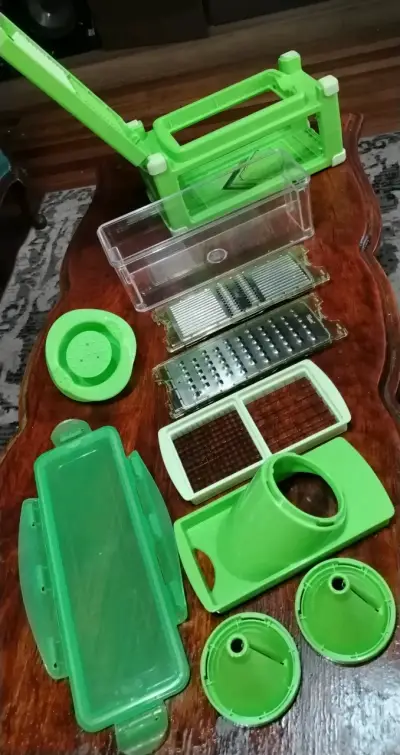 Cortador de Verduras Multifuncional Verde - miniatura 2