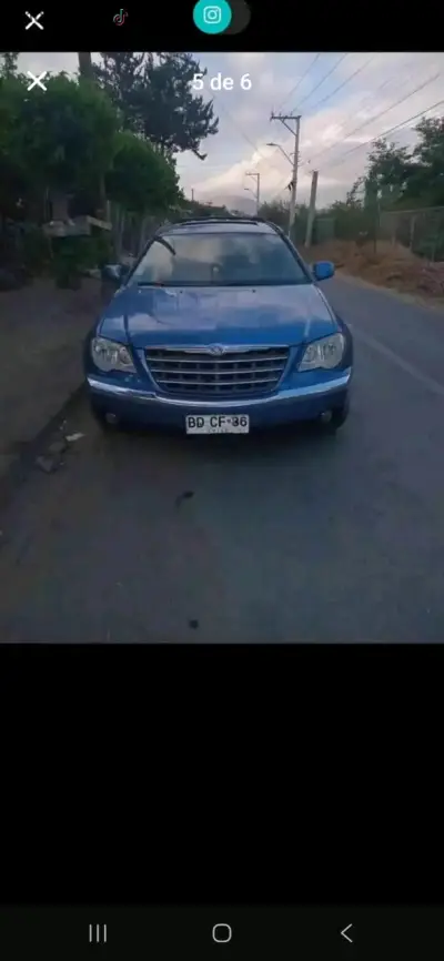 Desarme Chrysler pacifica 4.0 Awd 2008 full cuero - miniatura 2
