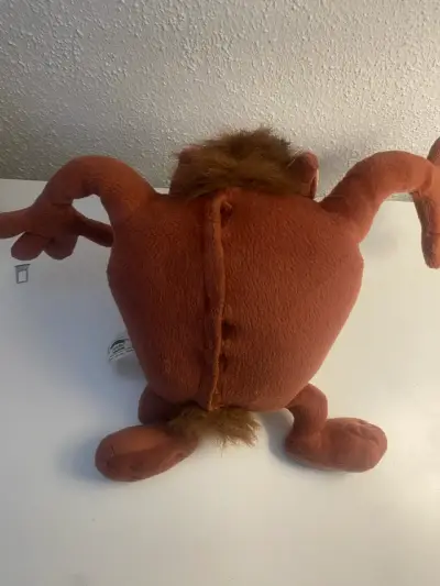Peluche de 1999 Taz con sonido Looney Tunes - miniatura 3