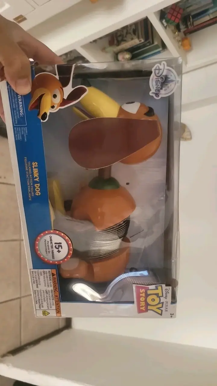 Juguete Slinky Dog Toy Story con Frases - 2