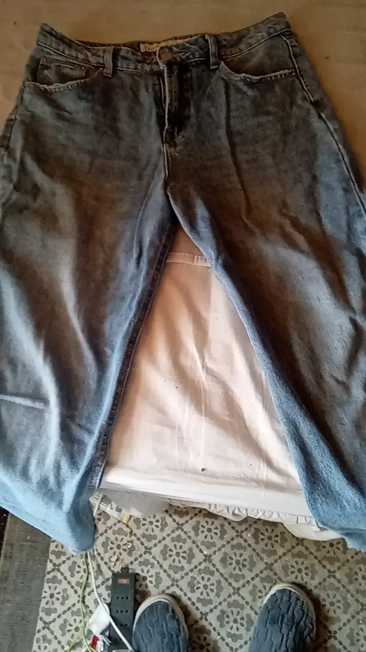 Jeans de mezclilla azul talla 40 para mujer
