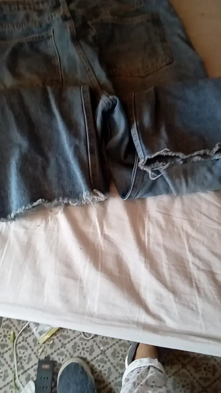 Jeans de mezclilla azul talla 40 para mujer - 4