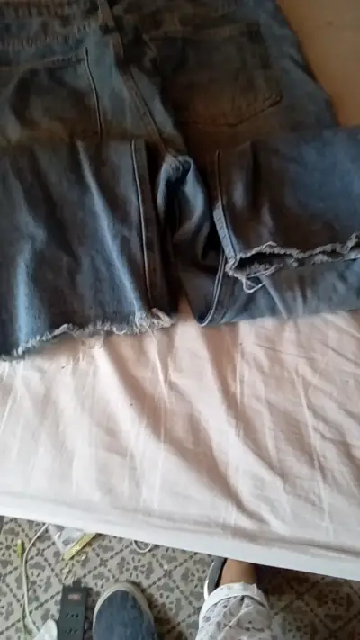 Jeans de mezclilla azul talla 40 para mujer - miniatura 4