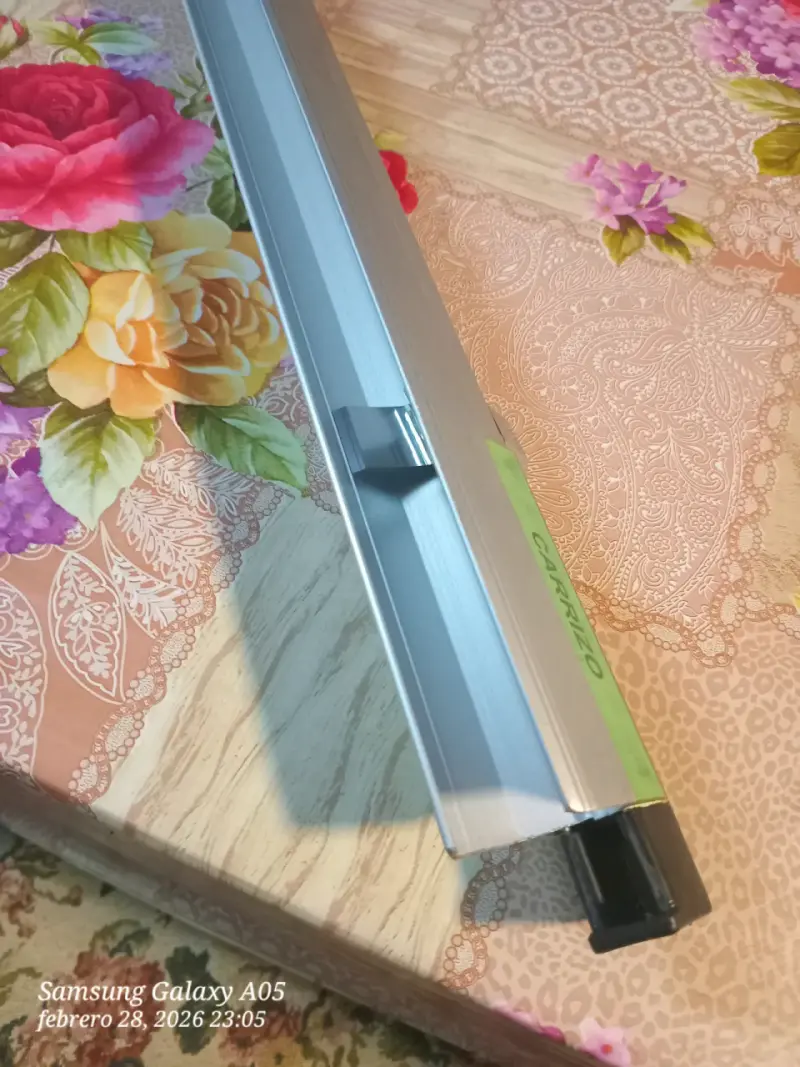 Barra de aluminio para cardex - 2