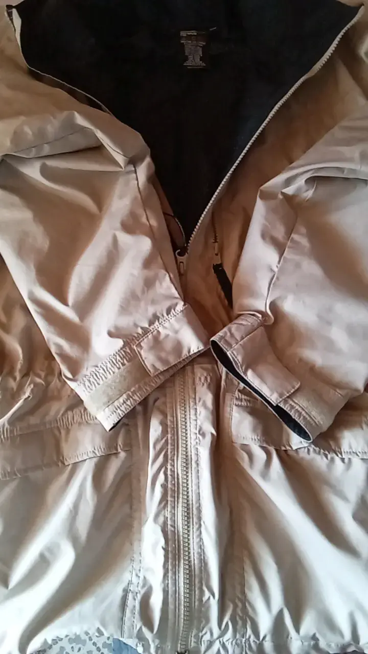 Chaqueta beige impermeable Chlorophylle - 4