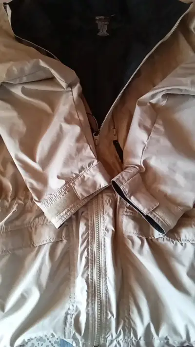 Chaqueta beige impermeable Chlorophylle - miniatura 4
