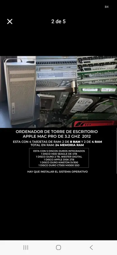 Pack Apple: Mac Pro, MacBook Pro y Monitor Thunderbolt - miniatura 2