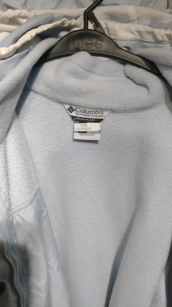Chaqueta Columbia azul claro impermeable - 2