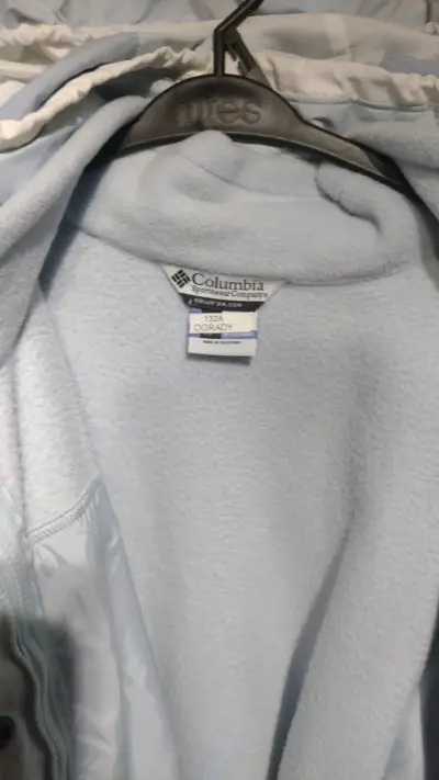 Chaqueta Columbia azul claro impermeable - miniatura 2