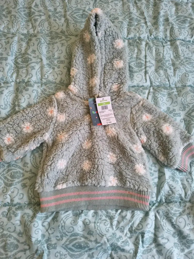 Polerón Infantil Peludo con Capucha - 2