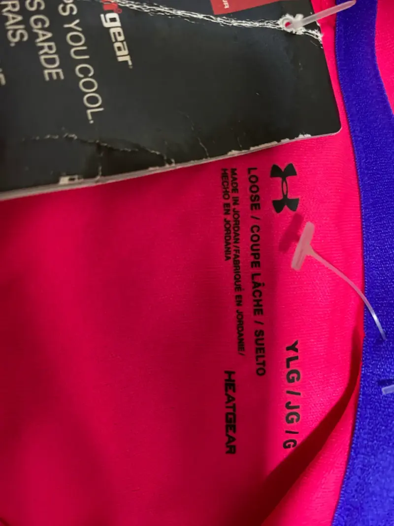 Polera deportiva manga larga Under Armour rosa - 2