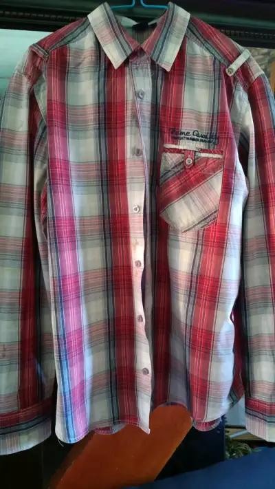 Camisa Prime Quality a cuadros rojos - miniatura 2