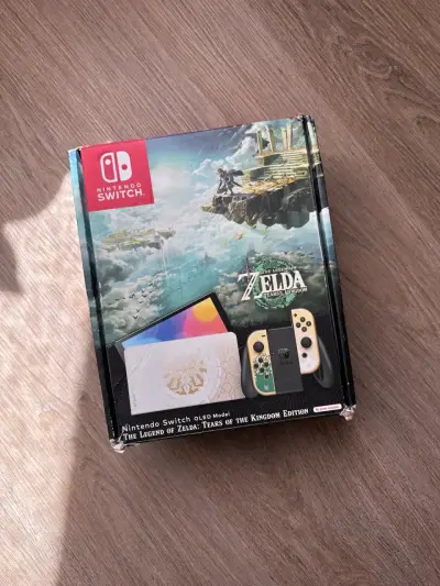 Nintendo Switch OLED edicion zelda - miniatura 1
