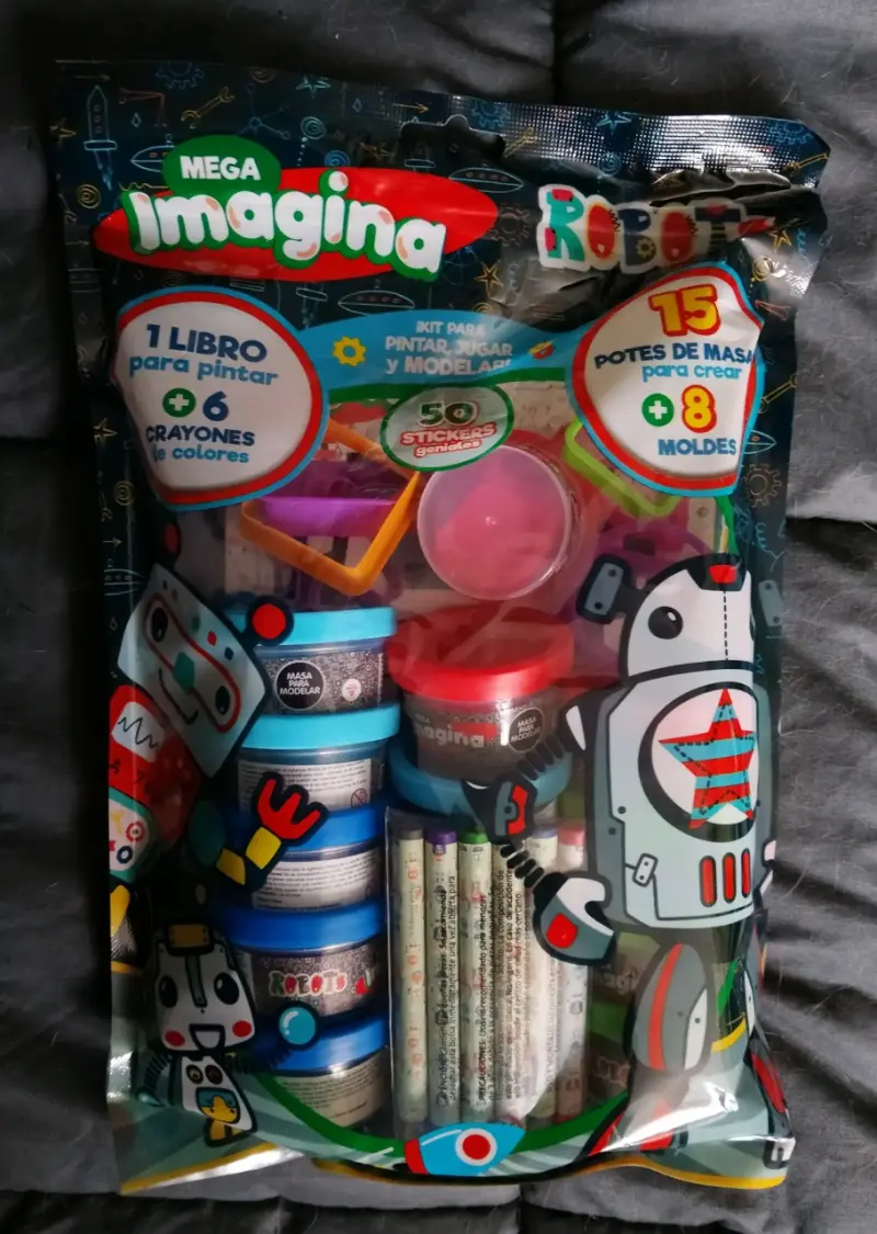 Kit de Manualidades Mega Imagina Robot - 1