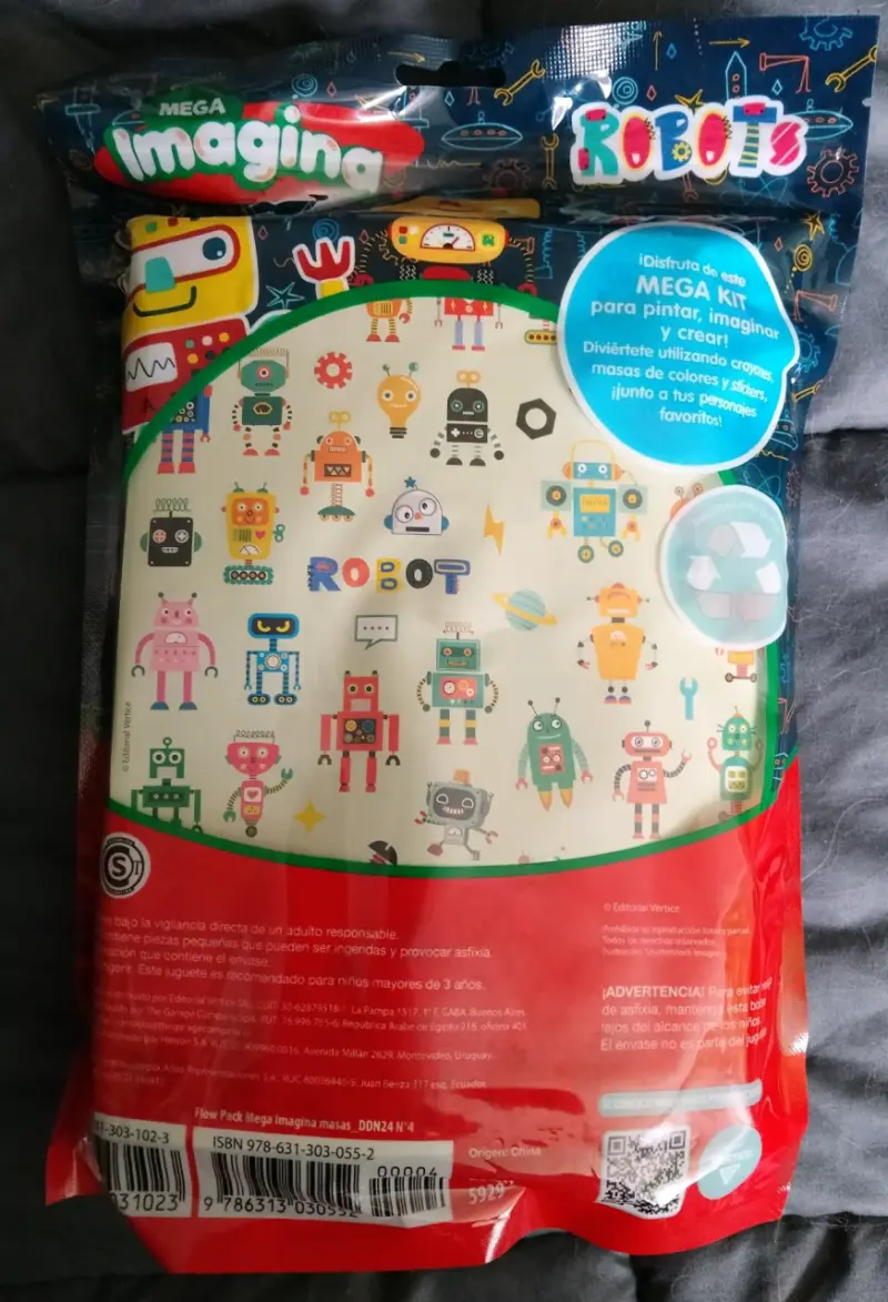 Kit de Manualidades Mega Imagina Robot - 2