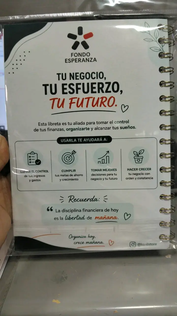 Libreta  Fondo Esperanza - 2