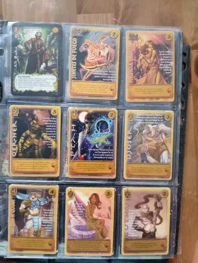Lote Cartas Mitos y Leyendas Reales Holograficas - miniatura 1