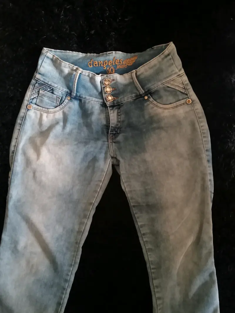 Jeans estilo 2000's azul claro D'angeles - 2