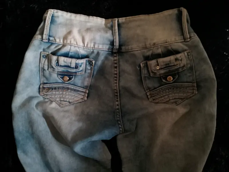Jeans estilo 2000's azul claro D'angeles - 4