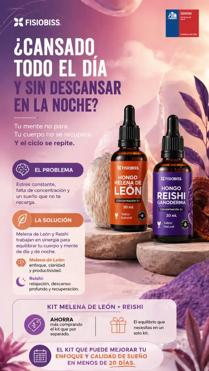 Kit de Melena de León y Reishi