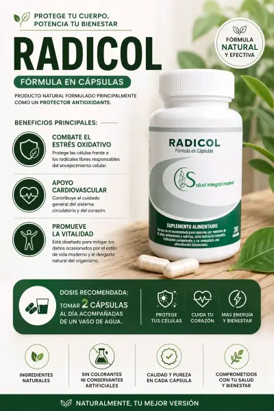 Suplemento Alimentario Radicol en Capsulas - miniatura 1
