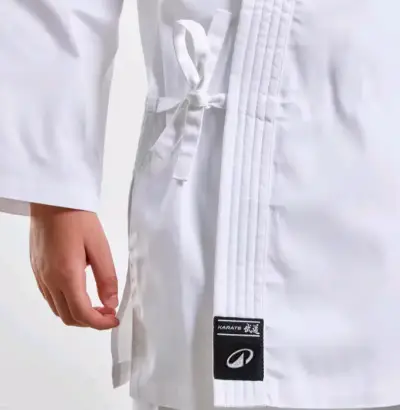 Karategui o Kimono Decathlon  Blanco - miniatura 2