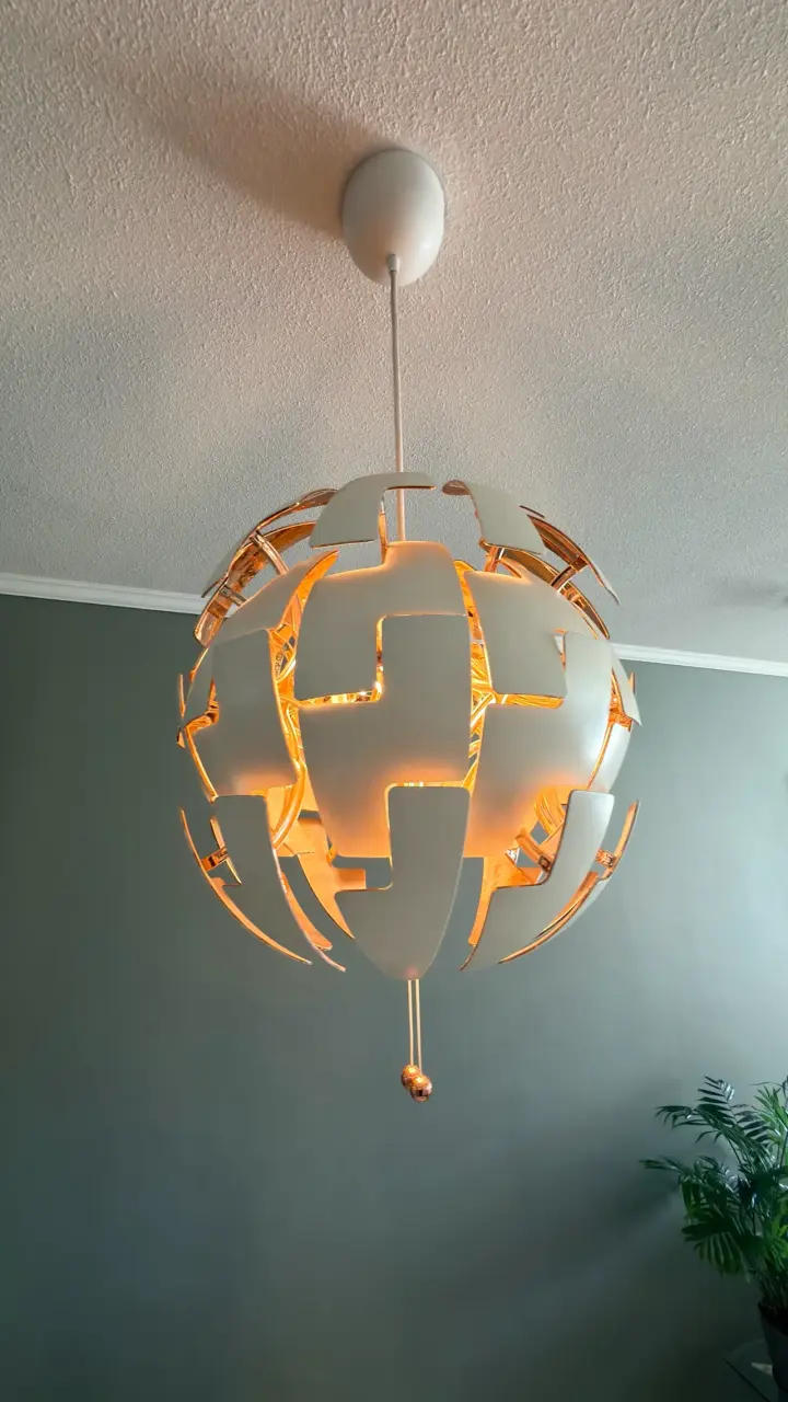 Lámpara colgante IKEA HÖGVIND cobre interior - 2