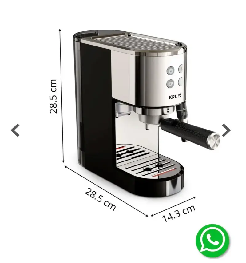 Cafetera espresso Krups seminueva - 2
