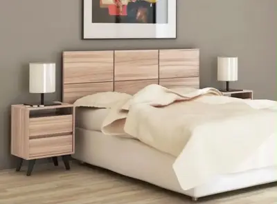 Respaldo de cama en madera Atacama - miniatura 1