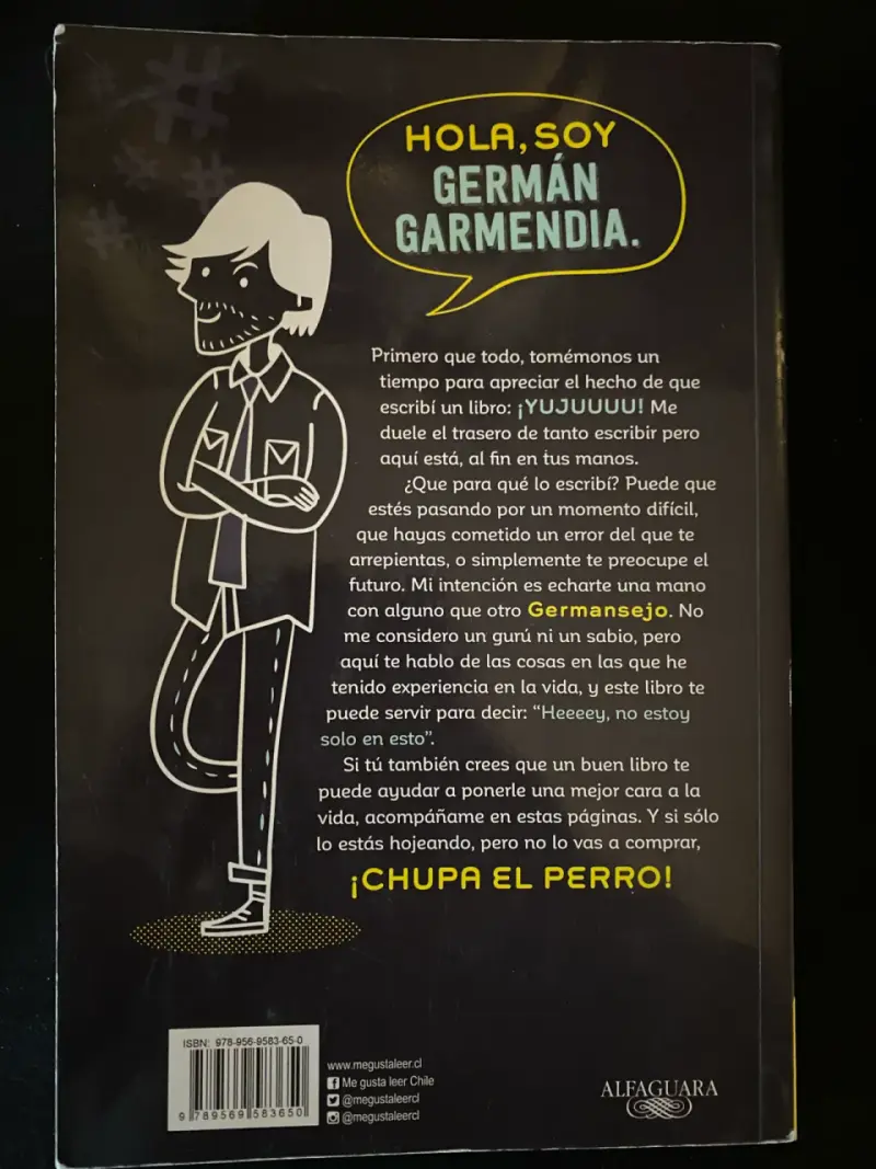 Libro 'Chupaelperro' de Germán Garmendia - 2