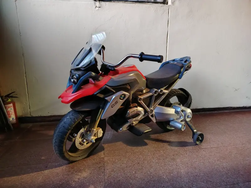 Moto eléctrica infantil BMW GS roja - 1