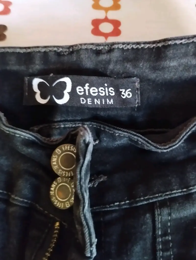 Pantalones cargo de mezclilla Efesis talla 36🖤 - 2