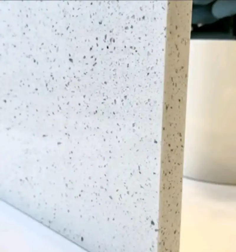 Plancha de cuarzo blanco  galaxy para decoración - 4