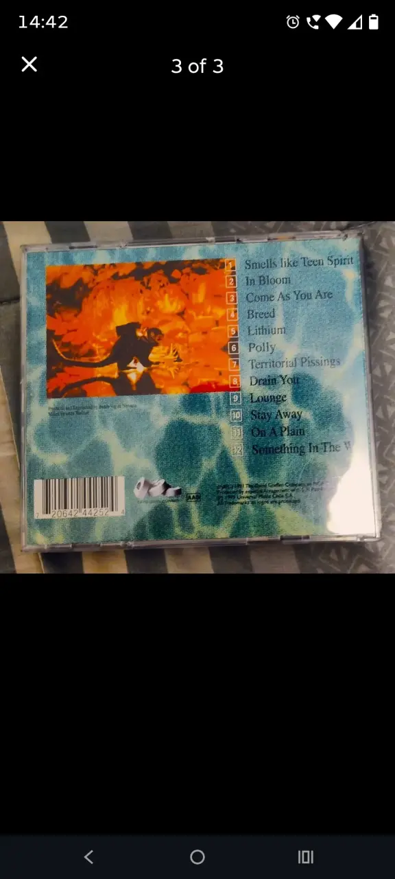 CD Nevermind - Nirvana - 3
