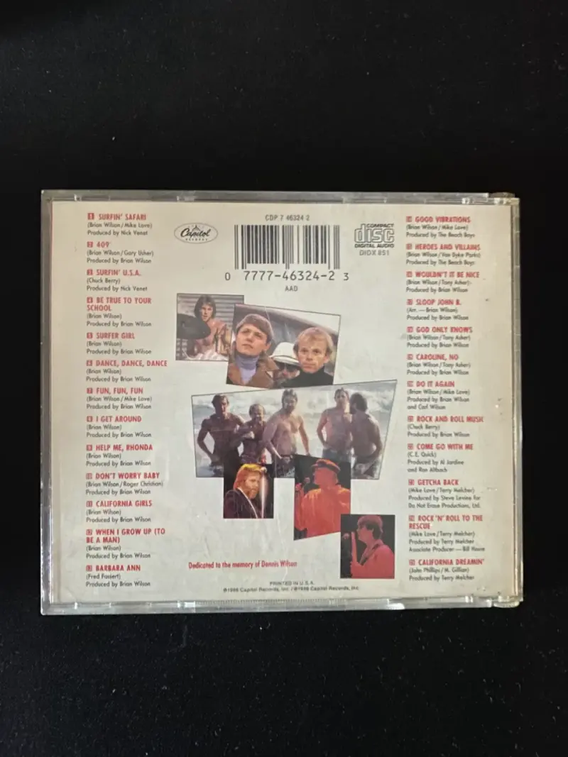 CD The Beach Boys Made in USA 1986 - 3