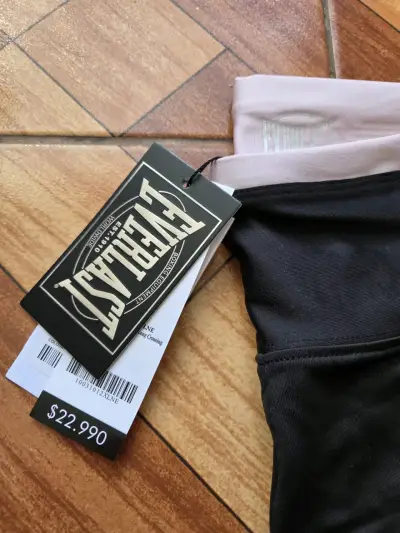 Leggings deportivos Everlast negros para mujer - miniatura 2