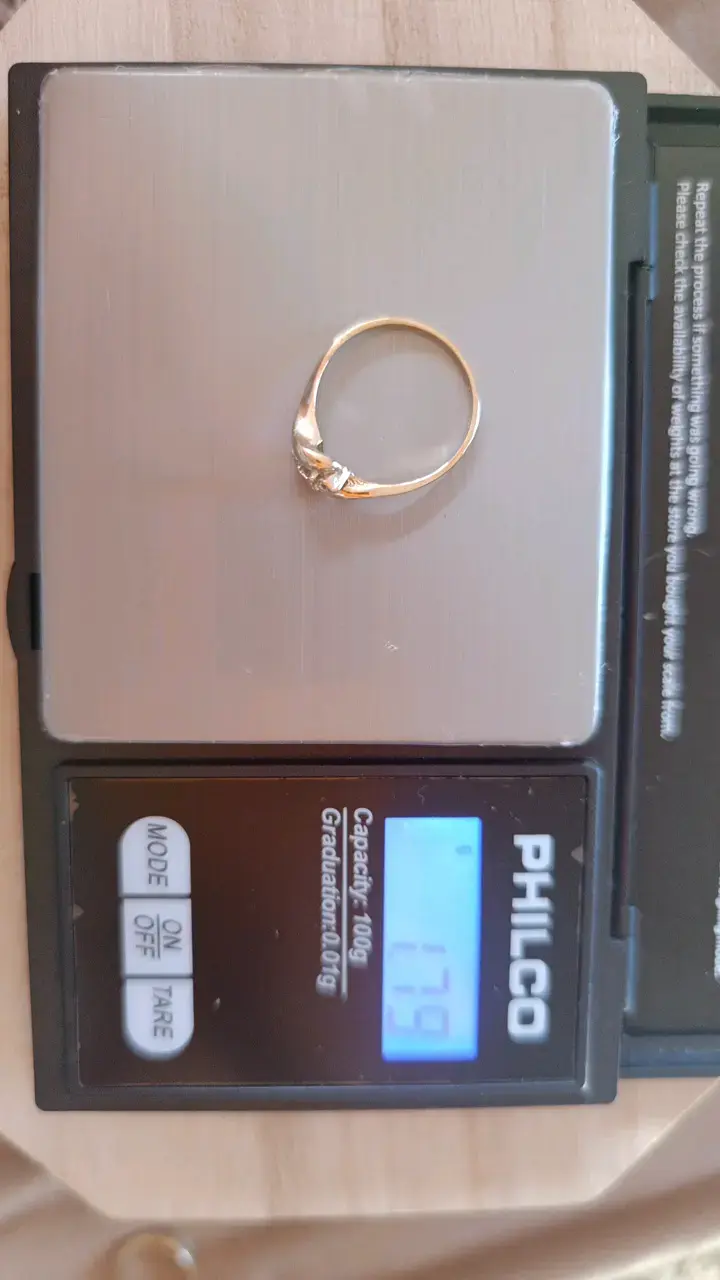 Anillo oro 14k