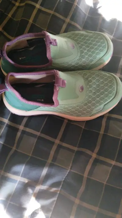 Zapatillas deportivas verdes para niños Upp - miniatura 3