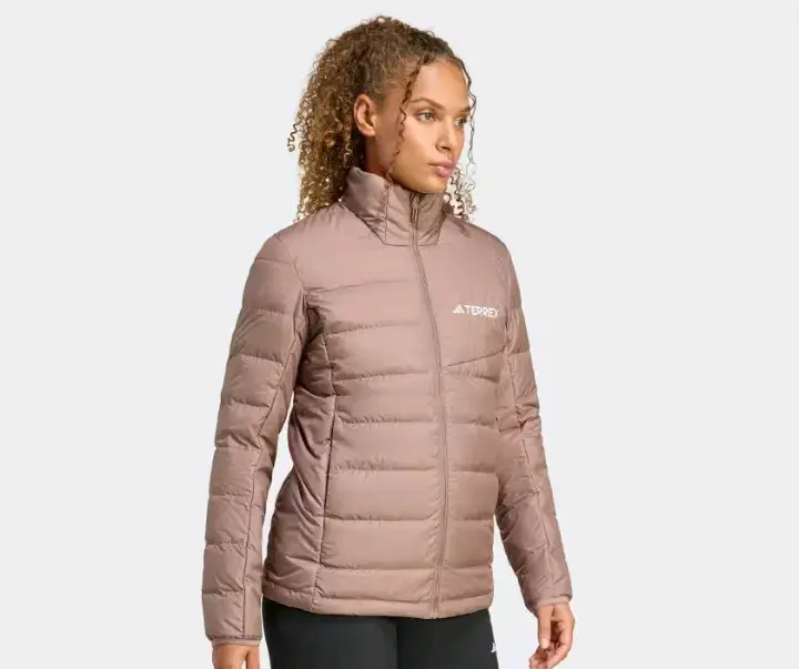Chaqueta Terrex acolchada para mujer color beige - 5