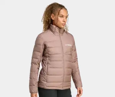 Chaqueta Terrex acolchada para mujer color beige - miniatura 5