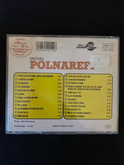 CD Michel Polnareff Tous Les Bateaux - miniatura 3