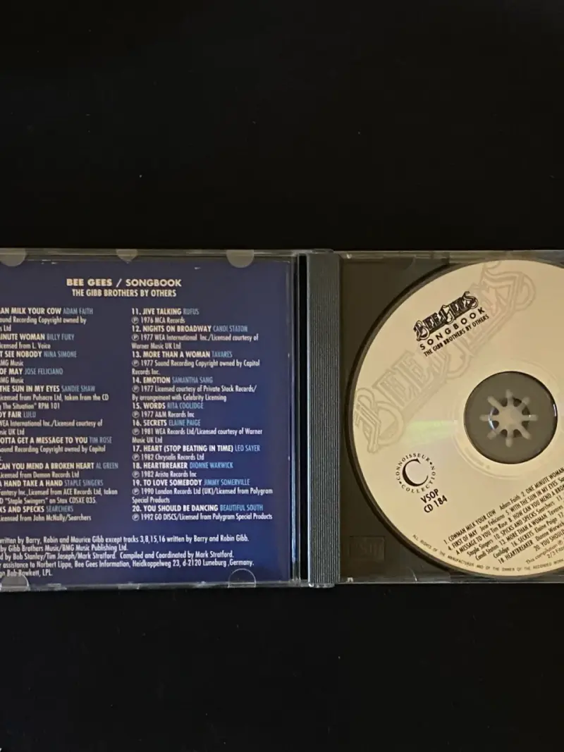 CD Bee Gees Songbook The Gibb Brothers By Others - 2