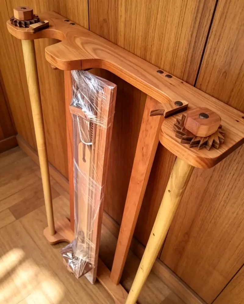 Telar de madera artesanal para tejer - 2