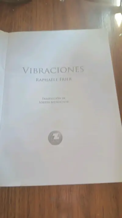 Libro 'Vibraciones' de Raphaële Frier - miniatura 3