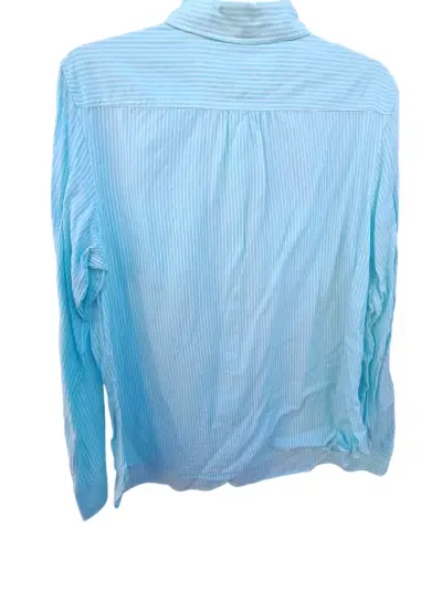 Camisa a rayas azul Ralph Lauren para mujer - miniatura 2